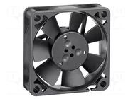 Fan: DC; axial; 24VDC; 50x50x15mm; 20m3/h; 30dBA; ball EBM-PAPST