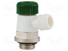 Draining valve; Ext.thread: G 1/4" HUMMEL