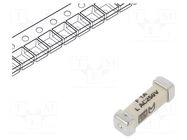Fuse: fuse; 1A; 250VAC; 125VDC; quick blow; ceramic; 3x10.1mm; SMD SCHURTER