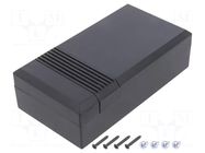 Enclosure: multipurpose; X: 67mm; Y: 125mm; Z: 40mm; vented; ABS SUPERTRONIC