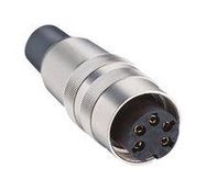 CIRCULAR CONNECTOR, 5POS, PLUG, CABLE