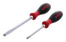 SCREWDRIVER SET, HD SLOTTED/PHILIPS, 2PC