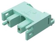 RECT PWR CONN, R/A RCPT, 2POS, PCB