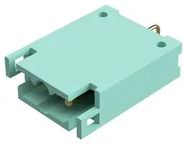 RECT PWR CONN, R/A PLUG, 4POS, PCB