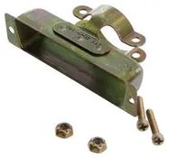BACK SHELL, CLAMP, D SUB, DD, BRASS/STEEL