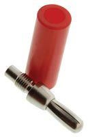 BANANA PLUG, 25A, STUD, RED