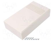 Enclosure: multipurpose; X: 112mm; Y: 200mm; Z: 51mm; vented; ABS SUPERTRONIC