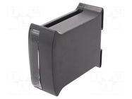 Enclosure: for DIN rail mounting; Y: 101mm; X: 45mm; Z: 119mm ITALTRONIC