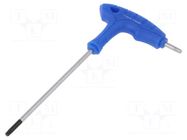 Wrench; Torx®,Torx® with protection; TX15,T15H; tool steel KING TONY