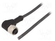 Connection lead; M12; PIN: 4; angled; 2m; plug; 250VAC; 4A; LC; IP67 SENSATA / CYNERGY3