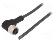 Cable: for sensors/automation; M12; PIN: 4; angled; 2m; plug; 250VDC SENSATA / CYNERGY3
