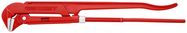 KNIPEX 83 10 030 Pipe Wrench 90° red powder-coated 650 mm