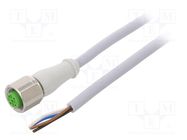 Connection lead; M12; PIN: 4; straight; 20m; plug; 250VAC; -25÷80°C MURR ELEKTRONIK