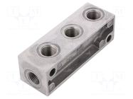 Distribution manifold; 0÷16bar; aluminium; IN: 1; OUT: 3; -10÷80°C FESTO
