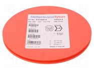 Markers; Marking: A; 4÷9mm; PVC; yellow; -65÷105°C; leaded; HGDC4-9 HELLERMANNTYTON