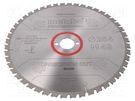 Circular saw; Ø: 254mm; Øhole: 30mm; W: 2.4mm; Teeth: 48; HW/CT METABO
