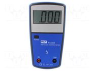 Ammeter; LCD; 3,5 digit; I DC: 1÷1999mA; 94x150x35mm; 0.5% MCP