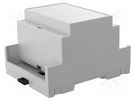 Enclosure: for DIN rail mounting; Y: 90mm; X: 71.2mm; Z: 53mm; PPO ITALTRONIC