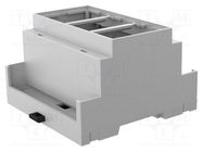 Enclosure: for DIN rail mounting; Y: 90mm; X: 88mm; Z: 53mm; PPO ITALTRONIC