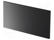 Front panel; Panel colour: black; UL94V-0 ITALTRONIC