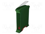 Enclosure: for DIN rail mounting; Y: 101mm; X: 22.5mm; Z: 119.5mm ITALTRONIC