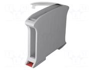 Enclosure: for DIN rail mounting; Y: 101mm; X: 17.5mm; Z: 80.2mm ITALTRONIC