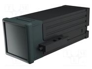 Enclosure: panel; X: 48mm; Y: 48mm; Z: 100mm; ABS,polycarbonate,PPO ITALTRONIC