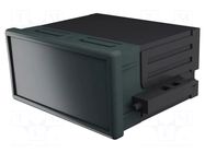 Enclosure: panel; X: 96mm; Y: 48mm; Z: 57mm; ABS,polycarbonate,PPO ITALTRONIC