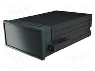 Enclosure: panel; X: 96mm; Y: 48mm; Z: 124mm; ABS,polycarbonate,PPO ITALTRONIC