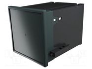 Enclosure: panel; X: 96mm; Y: 96mm; Z: 100mm; ABS,polycarbonate,PPO ITALTRONIC