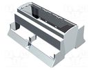Enclosure: for DIN rail mounting; Y: 110mm; X: 142.3mm; Z: 62mm ITALTRONIC