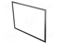 Front panel; for enclosures; glued ITALTRONIC