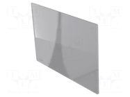 Front panel; for enclosures; polycarbonate ITALTRONIC
