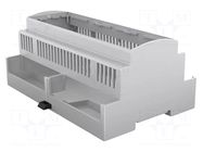 Enclosure: for DIN rail mounting; Y: 90.5mm; X: 142.3mm; Z: 62mm ITALTRONIC