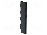 Stopper; 17.5 Railbox Multilevel; dark grey ITALTRONIC