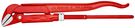 KNIPEX 83 20 015 Pipe Wrench 45° red powder-coated 430 mm