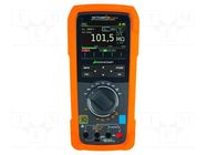 Digital multimeter; Bluetooth,WLAN; colour,LCD TFT 3,5"; IP52 GOSSEN METRAWATT