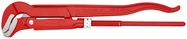 KNIPEX 83 30 015 Pipe Wrench S-Type red powder-coated 420 mm