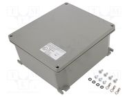 Enclosure: multipurpose; X: 167mm; Y: 189mm; Z: 80mm; S-8000; grey MOLEX