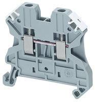 TERMINAL BLOCK, DIN RAIL, 2POS, 12AWG