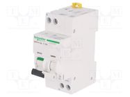 RCBO breaker; Inom: 6A; Ires: 30mA; Max surge current: 3kA; IP20 SCHNEIDER ELECTRIC