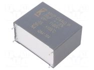 Capacitor: polypropylene; DC-Link; 20uF; THT; ESR: 7.2mΩ; C4AQ-P KEMET