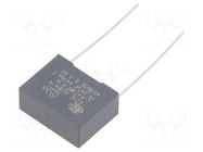 Capacitor: polypropylene; X1; R47 X1; 0.047uF; 1000VDC; 440VAC KEMET