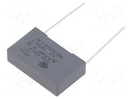 Capacitor: polypropylene; X1; R47 X1; 0.1uF; 1000VDC; 440VAC; THT KEMET
