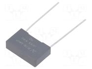 Capacitor: polypropylene; 0.033uF; THT; ESR: 19.29mΩ; R76; ±5% KEMET