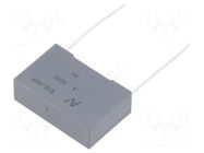 Capacitor: polypropylene; 0.1uF; 1000VDC; 600VAC; 6.837A; THT; R76 KEMET