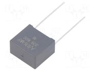 Capacitor: polypropylene; 0.039uF; THT; ESR: 16.32mΩ; R76; ±5% KEMET