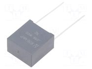Capacitor: polypropylene; 0.056uF; 1600VDC; 650VAC; 4.998A; THT KEMET