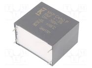 Capacitor: polypropylene; DC-Link; 55uF; ESR: 4mΩ; THT; ±5%; 26.4A KEMET