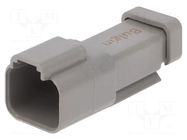 Connector: wire-wire; terminals, size 16; plug; male; PX0; PIN: 2 BULGIN